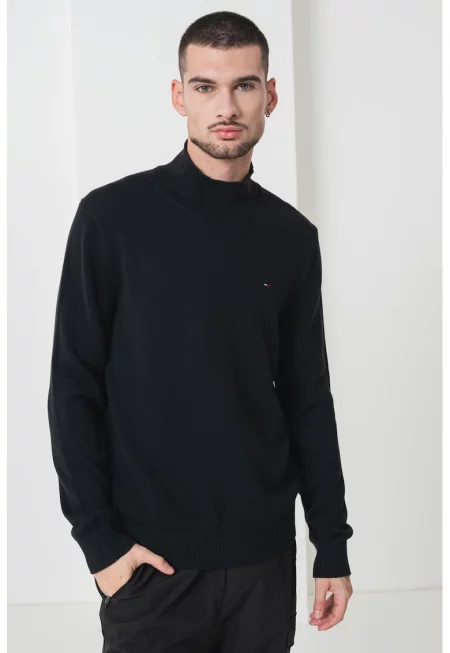 Слим пуловер от органичен памук