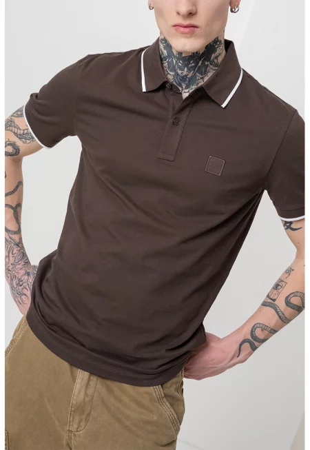 Слим тениска Passertip с яка