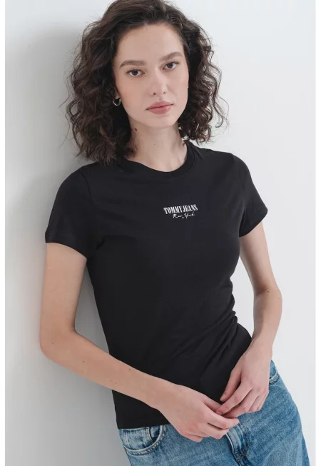 Слим тениска с лого