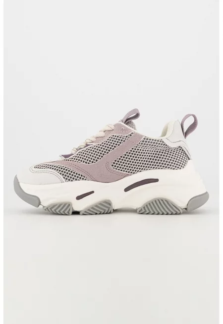 Спортни обувки Possesion с мрежести зони и велур