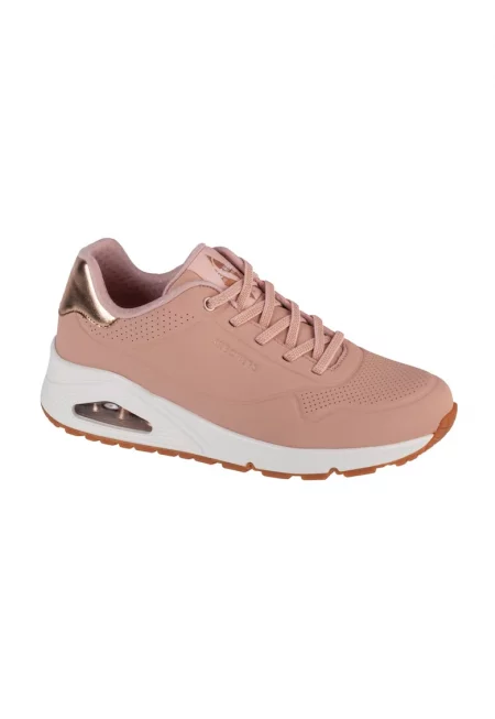 Спортни обувки Uno Shimmer Away от еко кожа - Розово