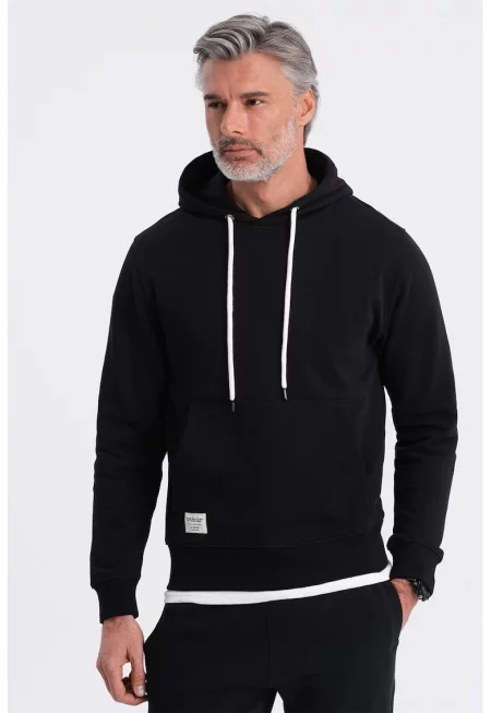 Суичър с кенгуру джоб