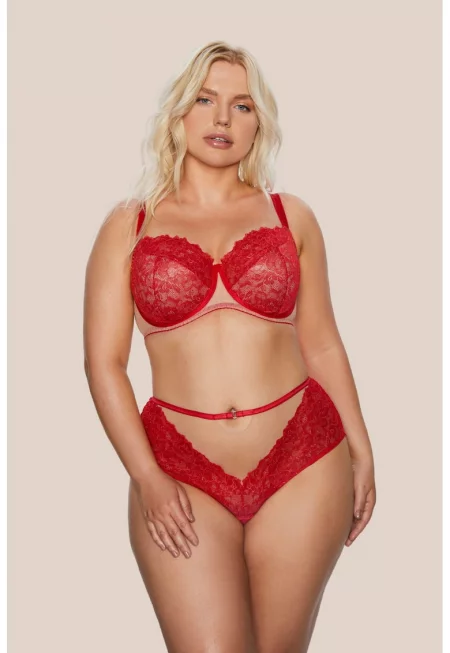 Sutien cu burete si dantela 2
