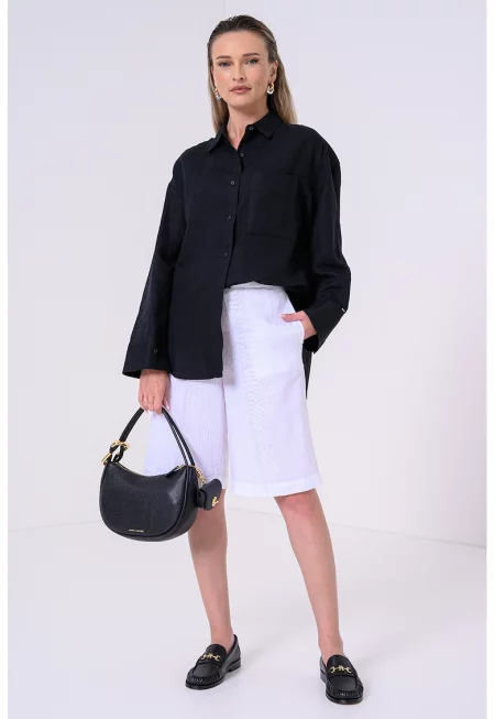 Уголемена ленена риза