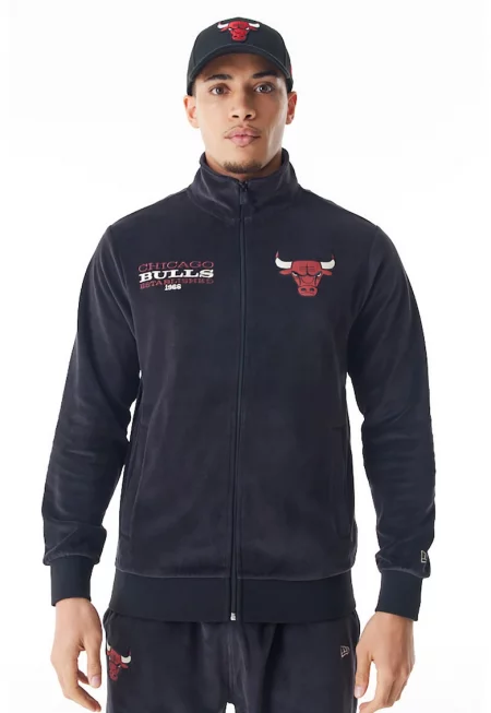 Унисекс худи с кадифен ефект - Черен/Тъмночервен