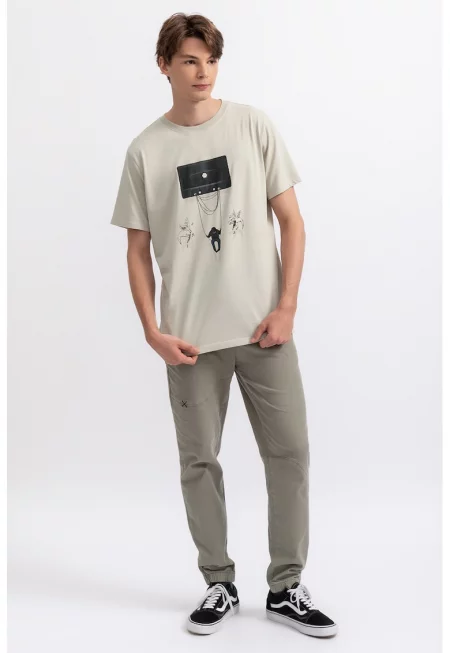 Унисекс тениска с фигурален принт