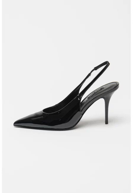Заострени обувки Palomma - Черен