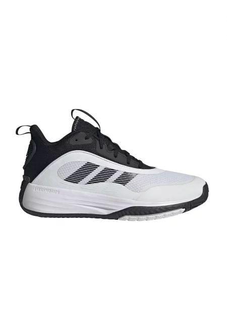 Баскетболни обувки Own The Game със синтетика - Бял/Черен