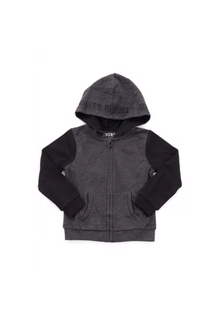 Блуза  122 см - 7 години - Сив/Черен