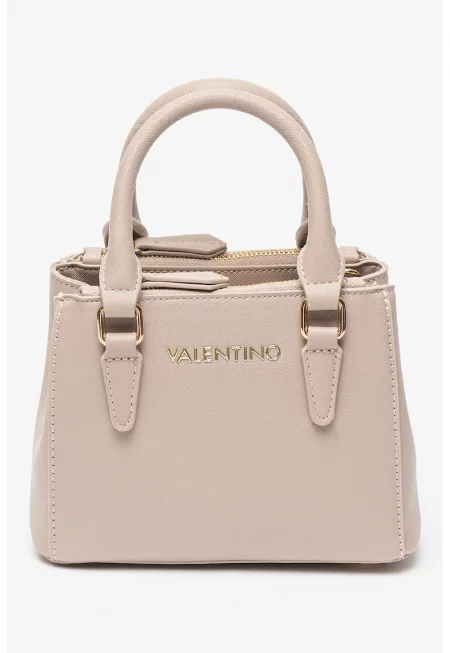 Чанта през рамо Zero Mini от еко кожа - Светло кафяво