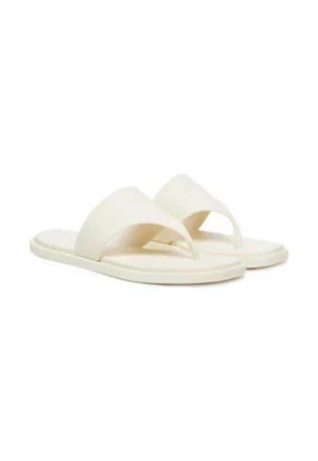 Чехли за жени -  бежов - пластмаса -