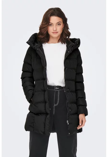 Дълго зимно капитонирано яке