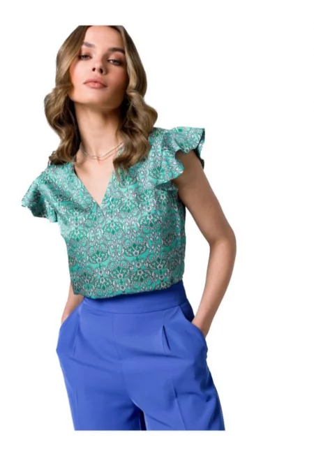 Дамска блуза  Imate - светло зелено - Зелен