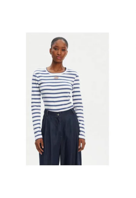 Дамска блуза  Органичен памук - Син