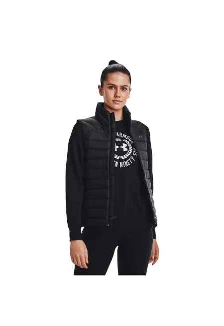 Дамски елек  Найлон - Черен -