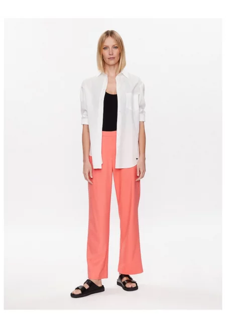 Дамски панталон -  302955329 - Полиестер - Розов