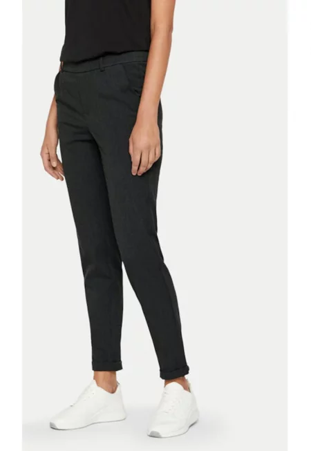 Дамски панталон -  304333293 - Полиестер/Вискоза - Сив