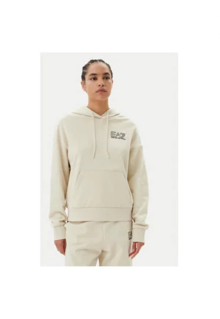 Дамски сандали Emporio Armani  7W000101 AF12473 - памук/полиестер - бежов - Бежов