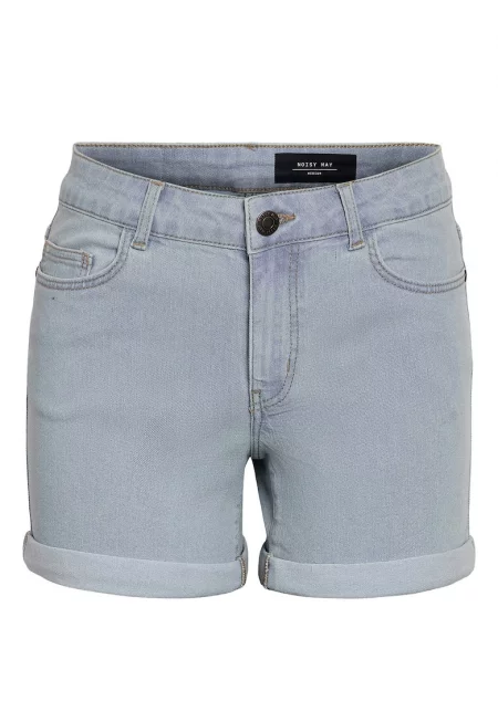 Дамски шорти  27032491 - Дънкови - Памук/Полиестер - Син - Син