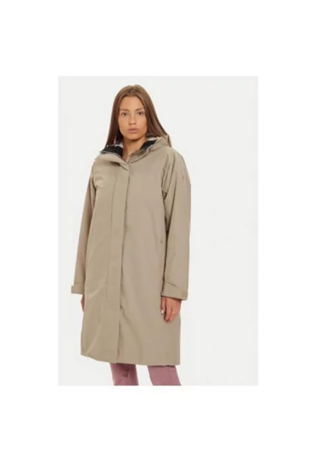 Дамско яке -  304107856 - Рециклиран полиестер - Бежов - Бежов