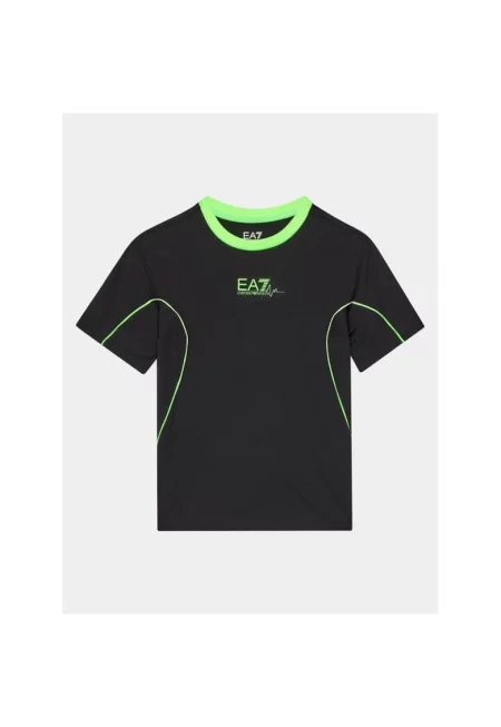 Детска тениска -  506179 - черна - полиестер - 164 СМ