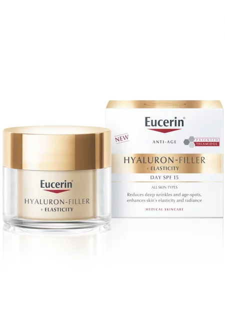 Дневен крем против бръчки  Hyaluron-Filler + Elasticity FPS15 - 50 ml