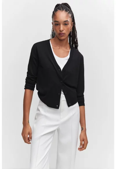 Фино плетена жилетка Lucca с шпиц