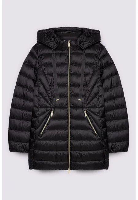 Капитонирано зимно яке с джобове с цип