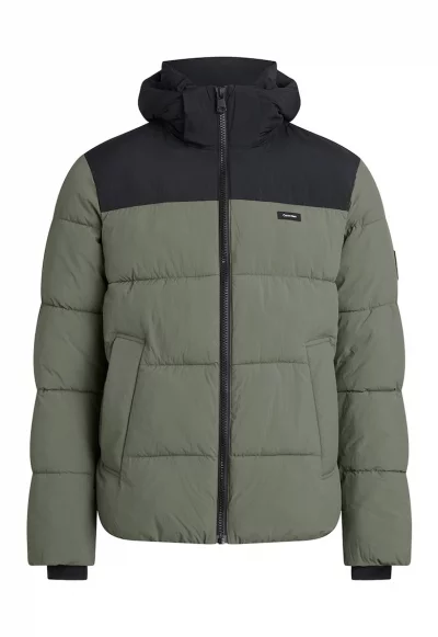 Капитонирано зимно яке с качулка