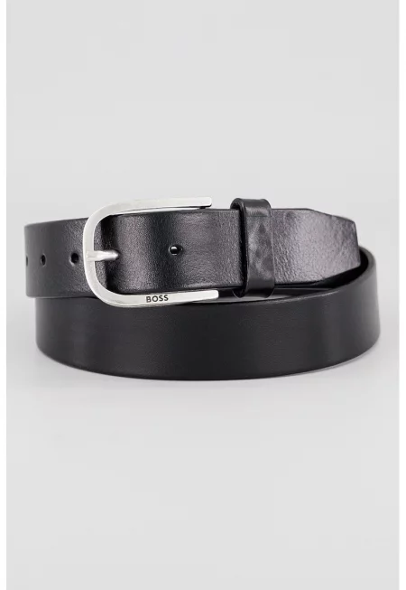 Кожен колан с метална тока