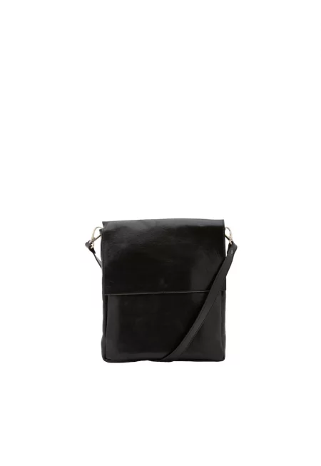 Кожена чанта през рамо