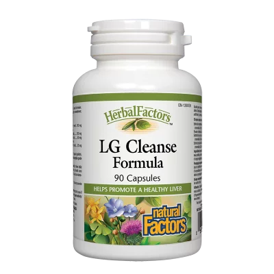 LG Cleanse – за здрав жлъчен мехур - Формула с бял трън, артишок, глухарче и куркума, 90 капсули