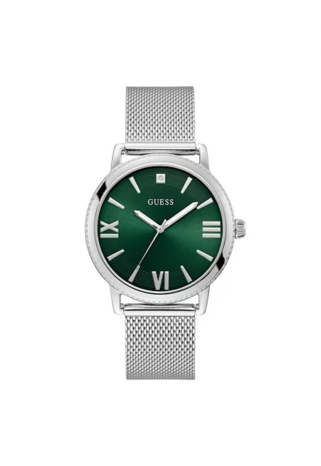 Мъжки часовник  модел U1452G1M - 41-46 мм - каишка от сив металик стомана - кварцов механизъм - водоустойчивост 5 ATM