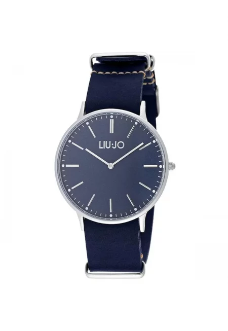 Мъжки часовник -  Тъмносин 829684351 - Син