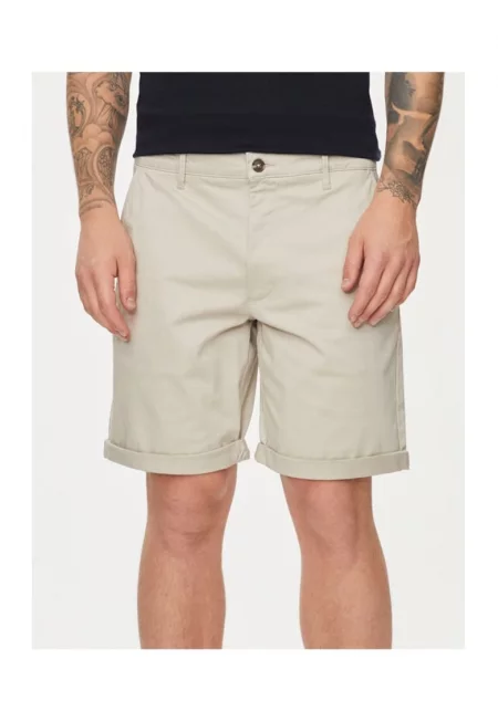 Мъжки панталон - плътен - 28959 - памук - M INTL - сив