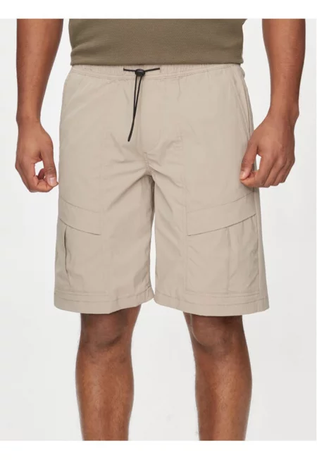Мъжки шорти -  303309732 - Найлон - L INTL - Бежов