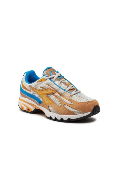 Мъжки спортни обувки -  80937 - Кафяви - Текстил