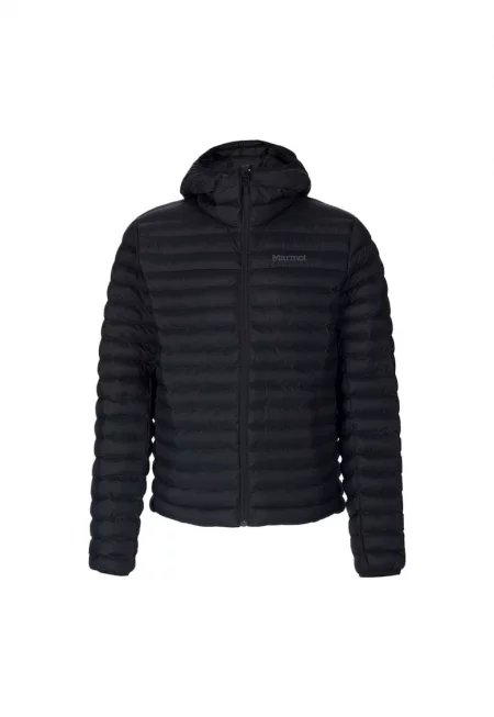 Мъжко яке - Мармот - Найлон - Черно