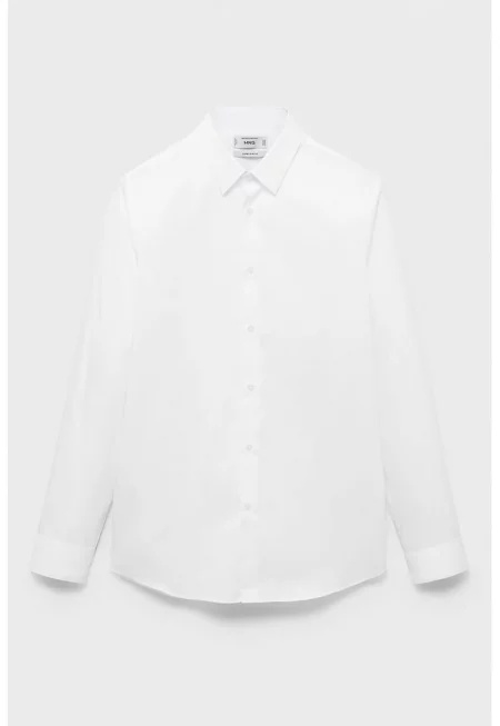 Официална риза с дълги ръкави