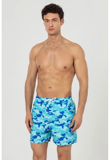Плувни шорти с джобове - Тюркоаз/Кралско Синьо/Ледено синьо