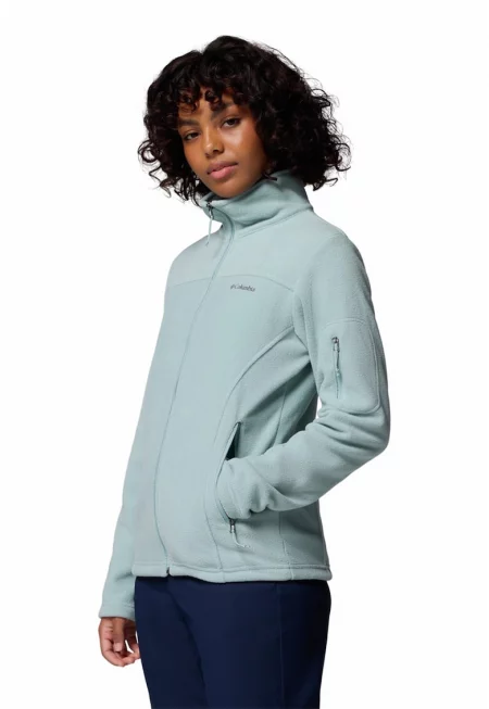 Поларен суитшърт Fast Trek II с цип - за спорт на открито