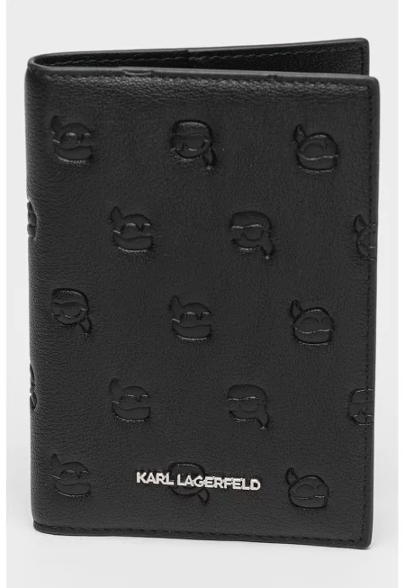 Портфейл от еко кожа Ikon - Черен