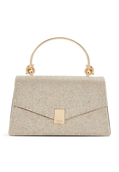 Ръчна чанта Mirama с декоративни камъни