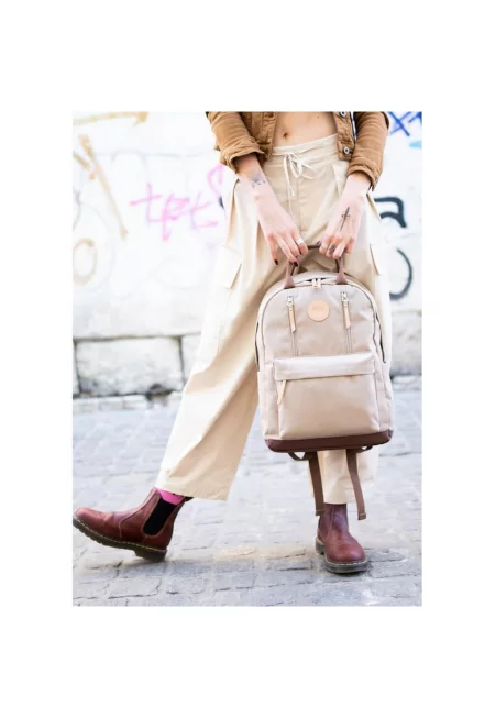 Раница  Okta No. 6 Divided M - 13л - водоустойчива - 28x40см - бежова