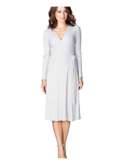 Рокля - Ленитиф - Вискоза/Полиестер - Сива