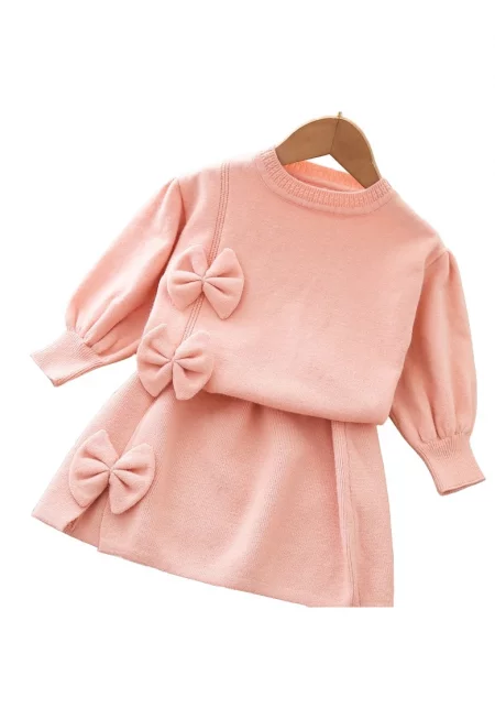 Розов комплект за момичета Anabella OEM