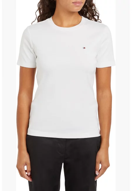 Слим тениска Cody с овално деколте