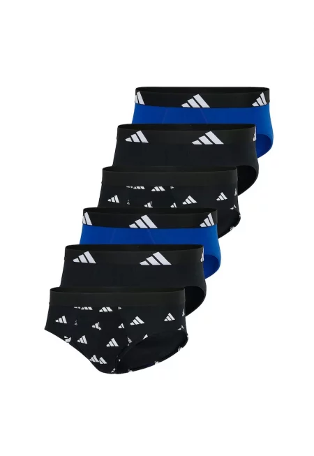 Слипове Active Flex - 6 чифта - Бял/Черен/Син