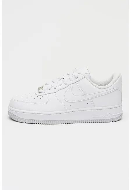 Спортни обувки от еко кожа Air Force 1 - Бял