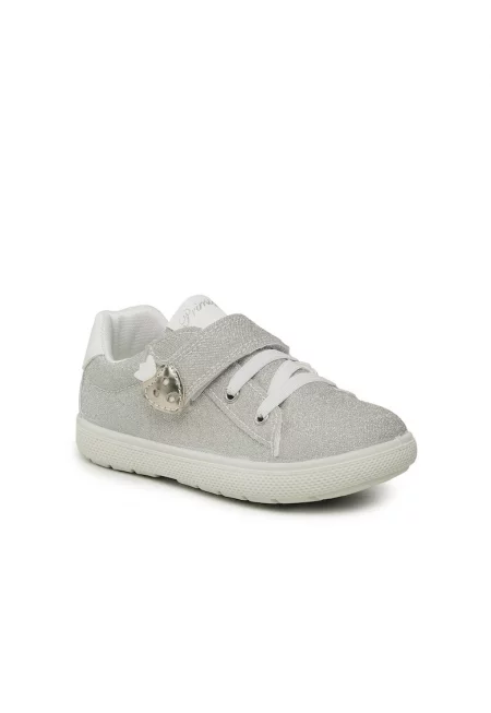 Спортни обувки за момиче -  Текстил - Сребрист